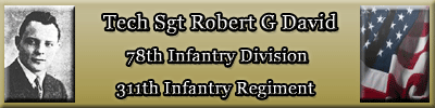 The story of T/Sgt Robert G David