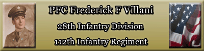The story of PFC Frederick F Villani