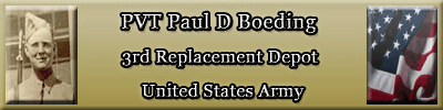 The story of PVT Paul D Boeding