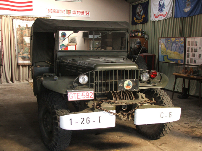 One of the vehicles in the Remember Museum