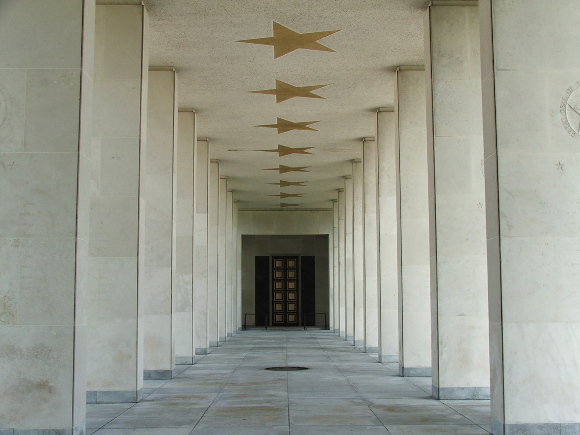 Inside the Colonnade